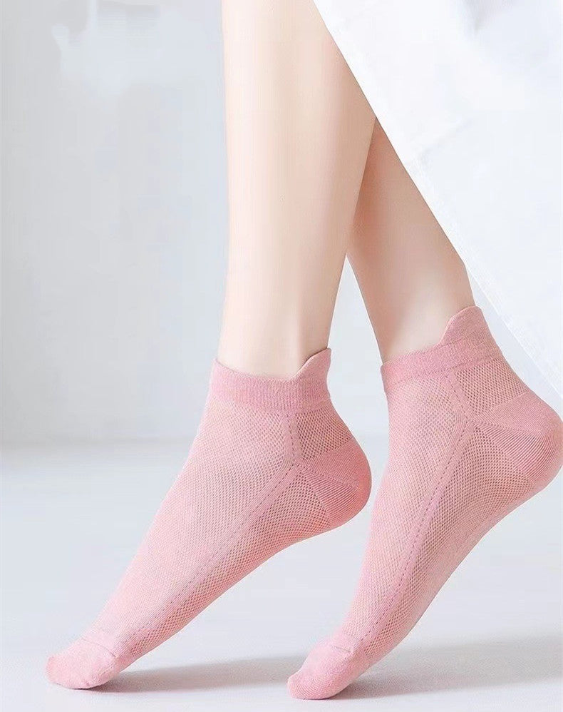 Skarpety z siateczki, męskie/damskie, pięta odporna na otarcia